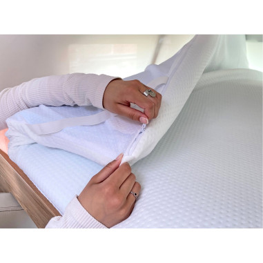 Sur-matelas gel à mémoire de forme 85 x 200 cm