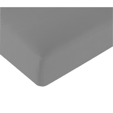 Drap housse en Lyocell Gris 85 x 200 cm