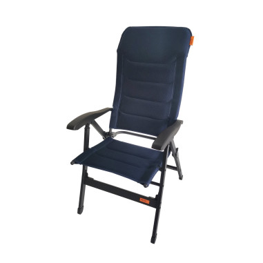 SOPLAIR Fauteuil de Camping Chaise Ultimo Bleu Nuit