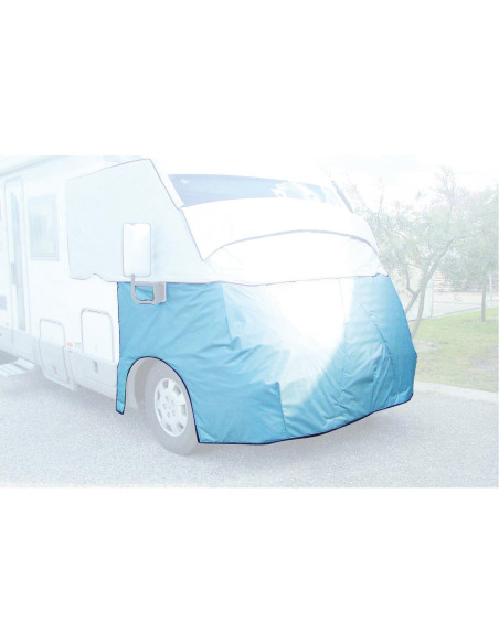 Protection extérieure isotherme ISOPLAIR capot moteur pour camping-cars Profilés et Capucines Transit supérieur à 2014