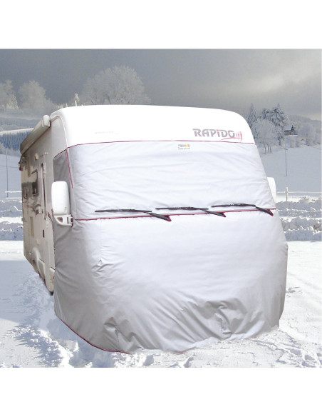 Protection extérieure isotherme ISOPLAIR capot moteur pour camping-cars Profilés et Capucines Transit supérieur à 2014