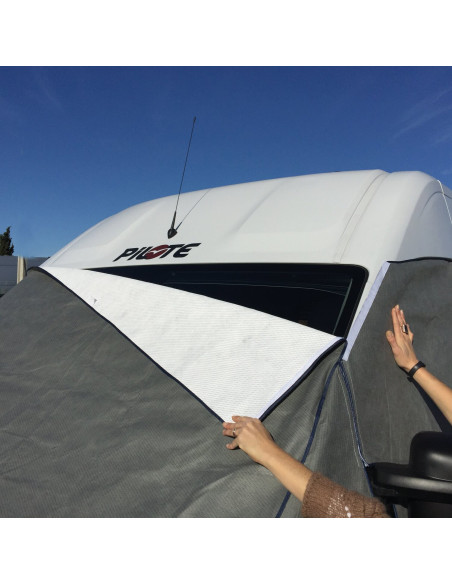 OPTIMA Protection de cabine Tyvek Boxer / Jumper / Ducato X250/X290 Housse intégrale