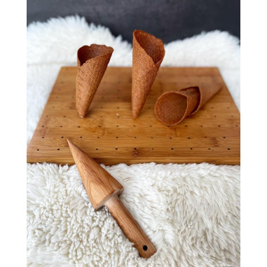 FRIFRI Plaques En Fonte d'Aluminium Pour Cornets De Glace