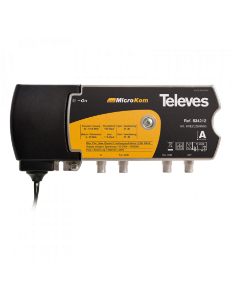 TELEVES Amplificateur de Ligne MicroKom