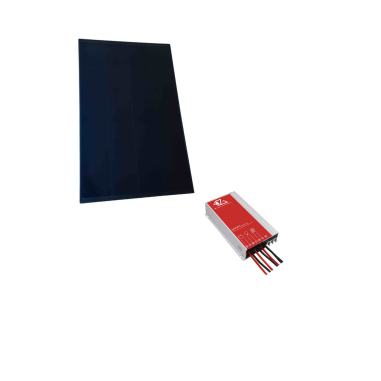 PACK Panneau solaire IBC 250W + Régulateur solaire MPPT Bluetooth 15A