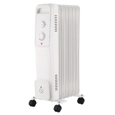 OPTEX Radiateur Bain d'Huile 1500W avec voyant LED