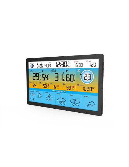 OPTEX Station Météo Grand Écran Wifi Compatible Tuya