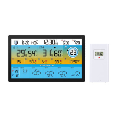 OPTEX Station Météo Grand Écran Wifi Compatible Tuya