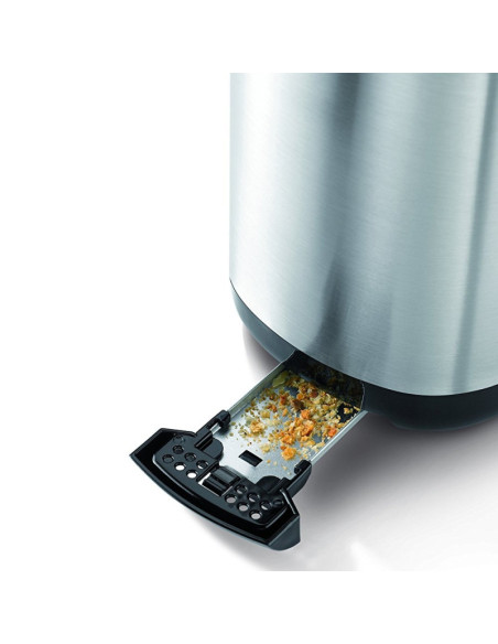 TEFAL Grille-pain Toaster 1 fente 1000W 2 Programmes Inox