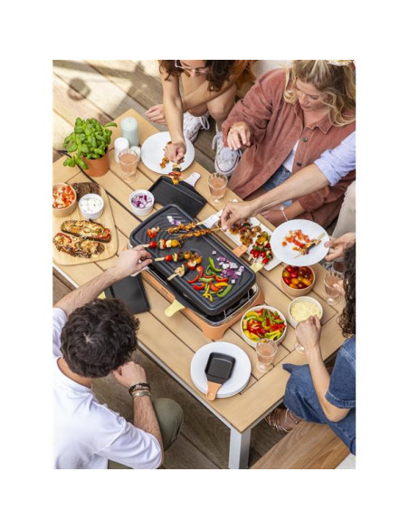 Raclette / Gril / Plancha 8 personnes - Food & Co - RE651JF0