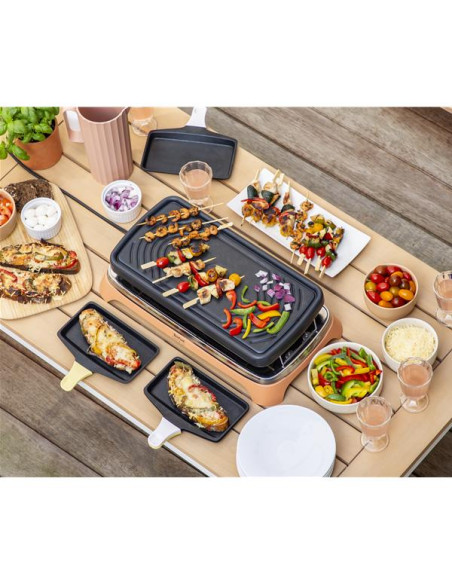 Raclette / Gril / Plancha 8 personnes - Food & Co - RE651JF0