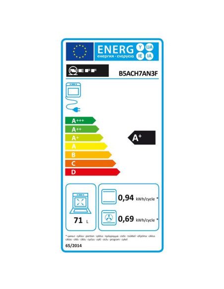 Four pyrolyse B5ACH7AN3F