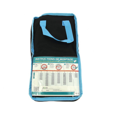 OPTIMA Chausettes à neige Taille L + Grattoir téléscopique offert