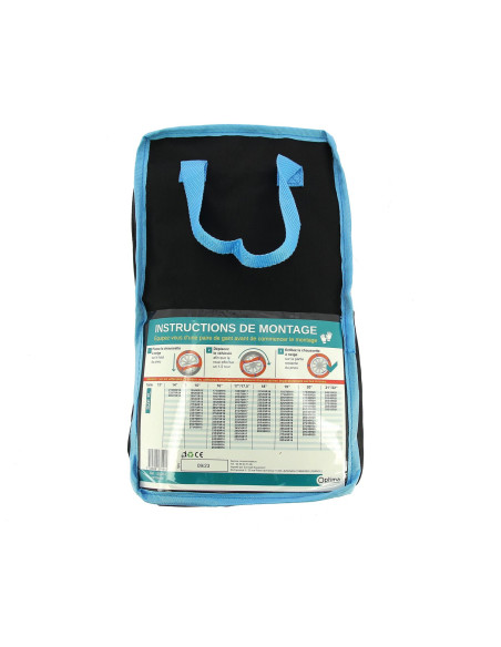 OPTIMA Chausettes à neige Taille XL + Grattoir téléscopique offert