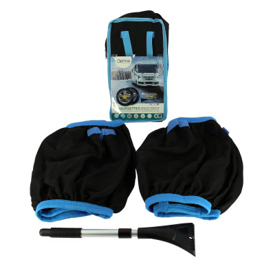 OPTIMA Chausettes à neige Taille XL + Grattoir téléscopique offert