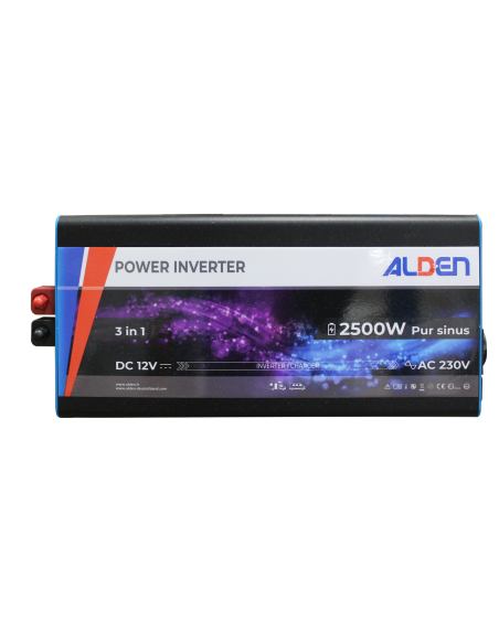 Convertisseur Alden 2500W | DC-AC Pur Sinus | Écran déporté