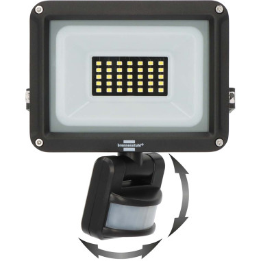 Brennenstuhl 1171250242 Projecteur LED JARO 3060 P (Projecteur LED pour montage mural pour extérieur IP65. 20W. 2300lm. 6500K.