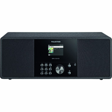 Telestar 10-200-02 Telestar DIRA S 24 CD DAB+/FM Radio stéréo avec lecteur CD Noir