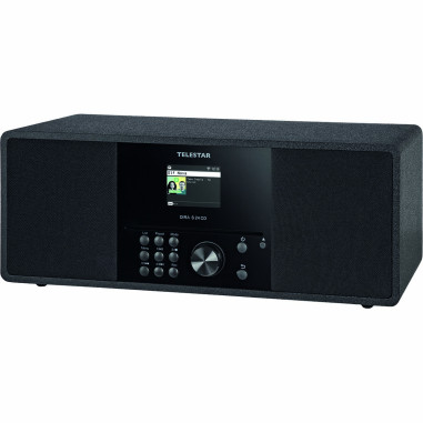 Telestar 10-200-02 Telestar DIRA S 24 CD DAB+/FM Radio stéréo avec lecteur CD Noir