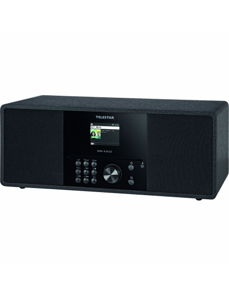 Telestar 10-200-02 Telestar DIRA S 24 CD DAB+/FM Radio stéréo avec lecteur CD Noir