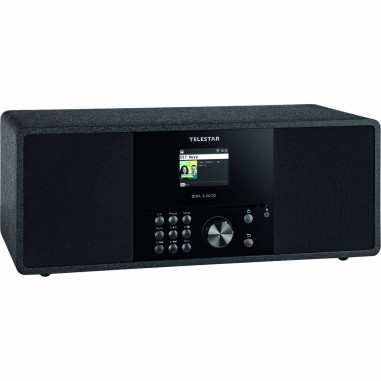 Telestar 10-200-02 Telestar DIRA S 24 CD DAB+/FM Radio stéréo avec lecteur CD Noir