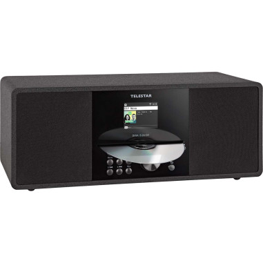 Telestar 10-200-02 Telestar DIRA S 24 CD DAB+/FM Radio stéréo avec lecteur CD Noir