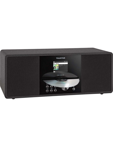 Telestar 10-200-02 Telestar DIRA S 24 CD DAB+/FM Radio stéréo avec lecteur CD Noir