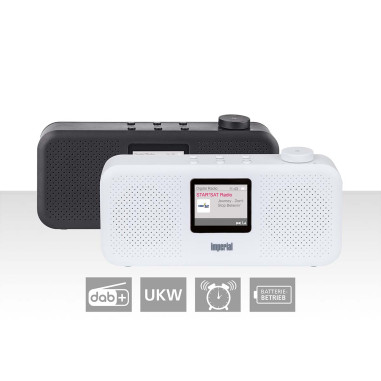 Imperial 22-126-20 DABMAN 16 Radio stéréo DAB+ / FM Blanc