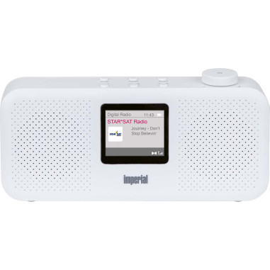 Imperial 22-126-20 DABMAN 16 Radio stéréo DAB+ / FM Blanc