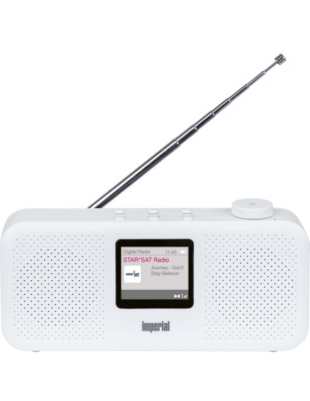 Imperial 22-126-20 DABMAN 16 Radio stéréo DAB+ / FM Blanc