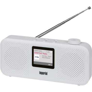 Imperial 22-126-20 DABMAN 16 Radio stéréo DAB+ / FM Blanc