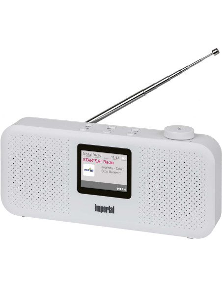 Imperial 22-126-20 DABMAN 16 Radio stéréo DAB+ / FM Blanc