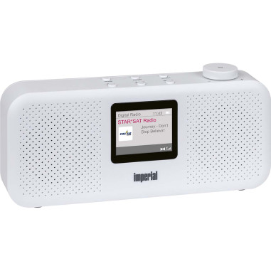 Imperial 22-126-20 DABMAN 16 Radio stéréo DAB+ / FM Blanc