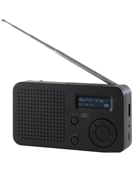Imperial 22-128-00 DABMAN 17 Radio portable DAB+/FM avec Bluetooth noir
