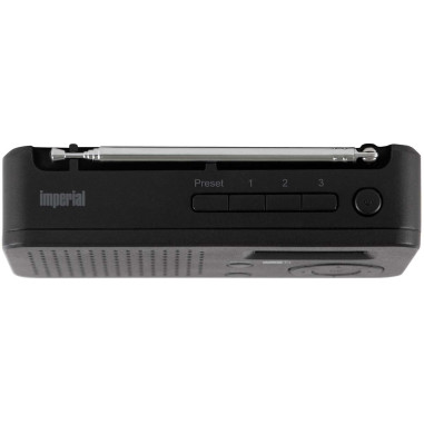 Imperial 22-128-00 DABMAN 17 Radio portable DAB+/FM avec Bluetooth noir