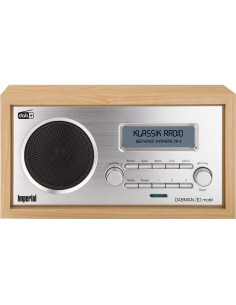 Imperial 22-129-00 DABMAN 30 Radio mobile DAB+ / FM Bois