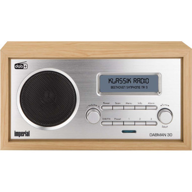Imperial 22-130-00 DABMAN 30 Radio DAB+ / FM Bois
