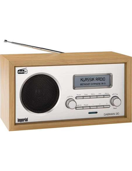 Imperial 22-130-00 DABMAN 30 Radio DAB+ / FM Bois