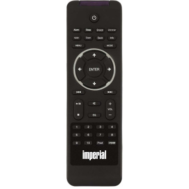 Imperial 22-230-00 DABMAN i200 Radio stéréo multifonctionnelle DAB+ / FM / Internet aspect bois