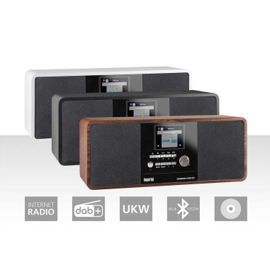 Imperial 22-235-00 DABMAN i200 CD Radio multifonctionnelle DAB+ / FM / Internet / Bluetooth Wood Look