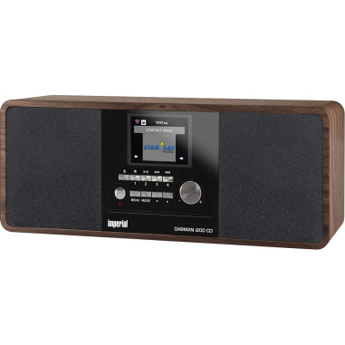 Imperial 22-235-00 DABMAN i200 CD Radio multifonctionnelle DAB+ / FM / Internet / Bluetooth Wood Look