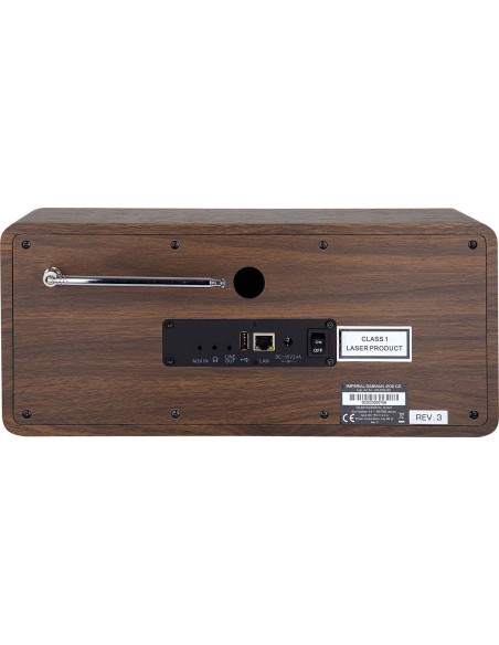 Imperial 22-235-00 DABMAN i200 CD Radio multifonctionnelle DAB+ / FM / Internet / Bluetooth Wood Look