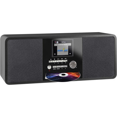 Imperial 22-236-00 DABMAN i200 CD Radio multifonctionnelle DAB+ / FM / Internet / Bluetooth Noir