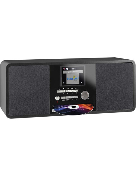 Imperial 22-236-00 DABMAN i200 CD Radio multifonctionnelle DAB+ / FM / Internet / Bluetooth Noir