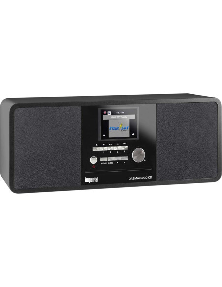 Imperial 22-236-00 DABMAN i200 CD Radio multifonctionnelle DAB+ / FM / Internet / Bluetooth Noir