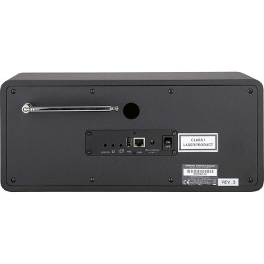 Imperial 22-236-00 DABMAN i200 CD Radio multifonctionnelle DAB+ / FM / Internet / Bluetooth Noir