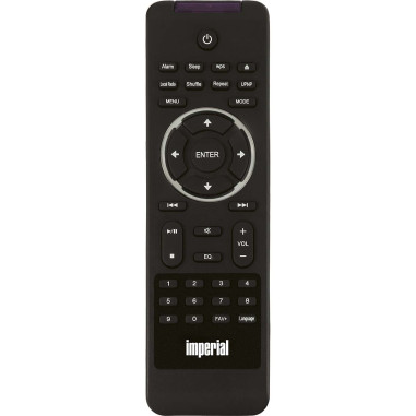 Imperial 22-236-00 DABMAN i200 CD Radio multifonctionnelle DAB+ / FM / Internet / Bluetooth Noir