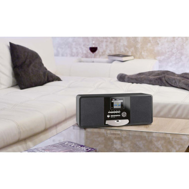 Imperial 22-236-00 DABMAN i200 CD Radio multifonctionnelle DAB+ / FM / Internet / Bluetooth Noir