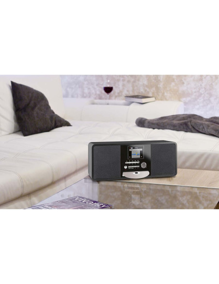 Imperial 22-236-00 DABMAN i200 CD Radio multifonctionnelle DAB+ / FM / Internet / Bluetooth Noir