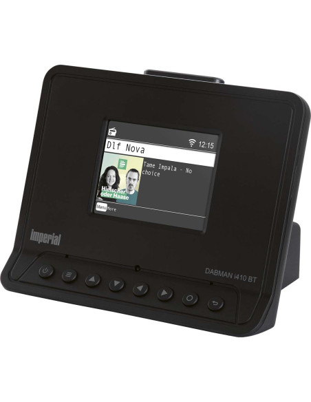 Imperial 22-239-10 DABMAN i410 BT Radio hybride compacte DAB+ / FM / Internet / Bluetooth Noir
